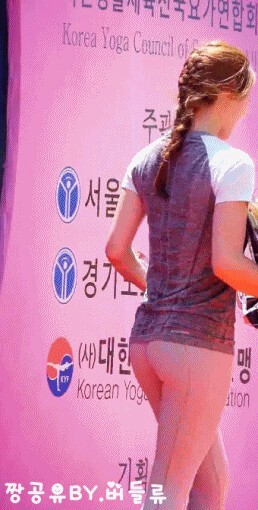 세계요가의 날 신수지의 플라잉 요가.gif | 인스티즈