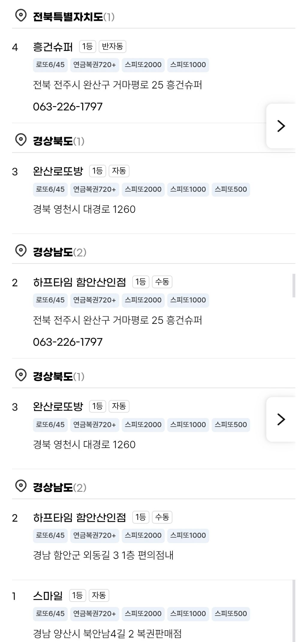로또 1등 당첨지점 | 인스티즈
