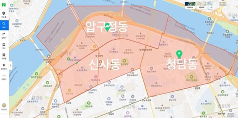 압구정동이 강남에서 이름값을 하는 이유 | 인스티즈