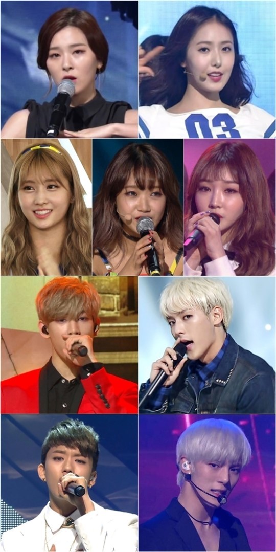 레드벨벳 슬기 여자친구 신비 트와이스 모모 아이오아이 유정 청하 가요대축제에서 인피니트 내꺼하자 부른다 | 인스티즈