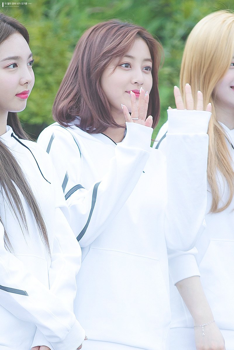 단발머리하고 조보아가 보이는 트와이스 지효.jpgif | 인스티즈