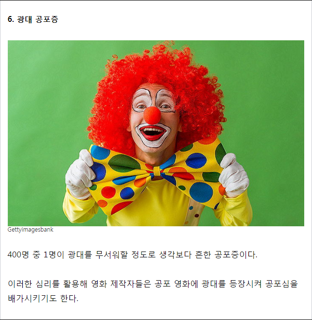 우리에게 잘 알려지지 않은 특이한 공포증 | 인스티즈