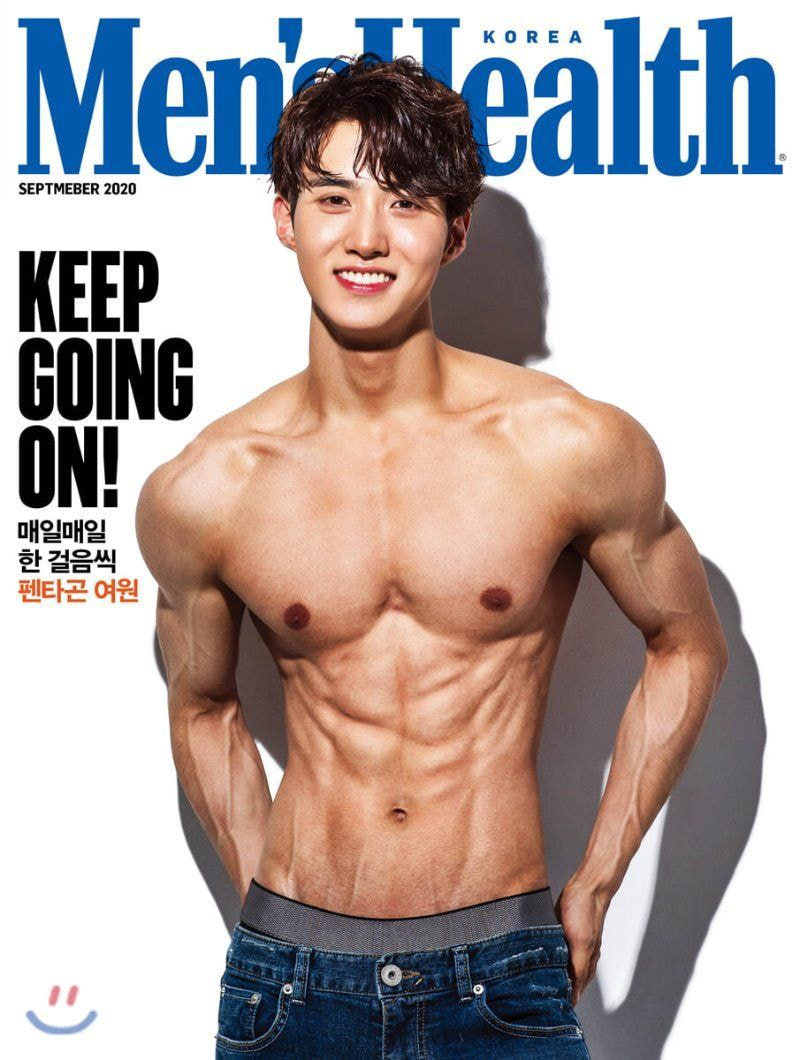 맨즈헬스 표지 모델로 화보 찍었던 아이돌들 | 인스티즈