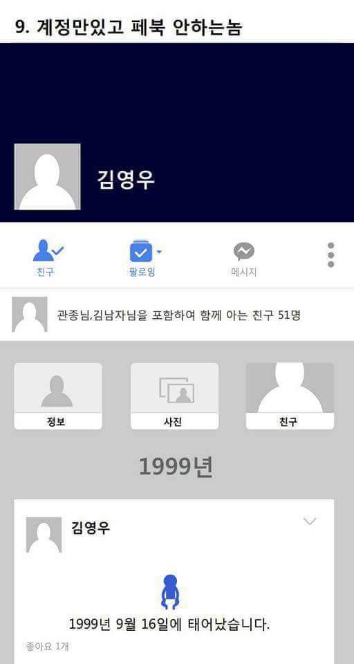 페북하는 사람들의 유형 | 인스티즈