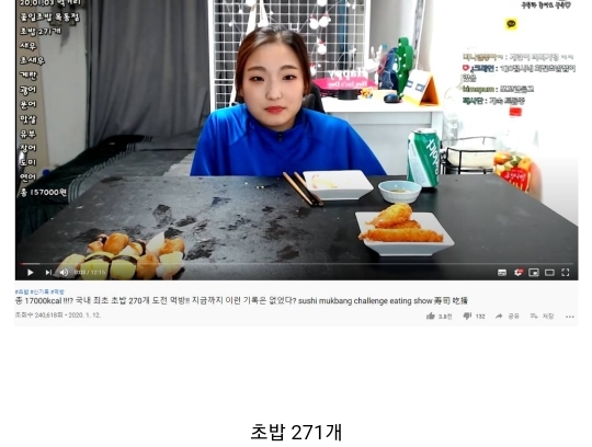 주관적인 남녀 먹는양 유튜버 원탑 | 인스티즈