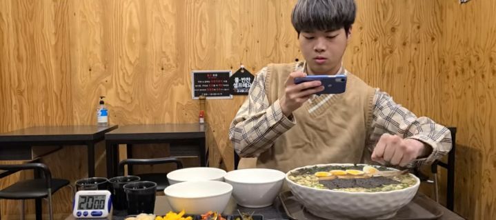 주관적인 남녀 먹는양 유튜버 원탑 | 인스티즈