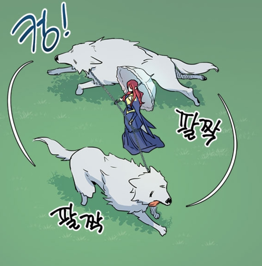 늑대일 땐 목줄 매고 두 발로 산책도 하는 real 반려남주🐺 | 인스티즈
