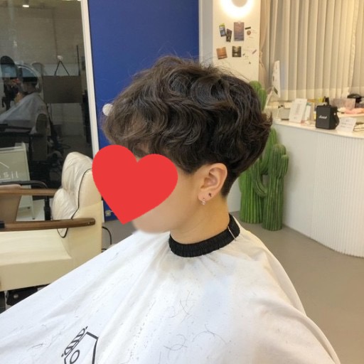 너무 귀여운 숏컷 히피펌(베이비 | 인스티즈