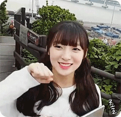 윙크하는 아린~.gif | 인스티즈
