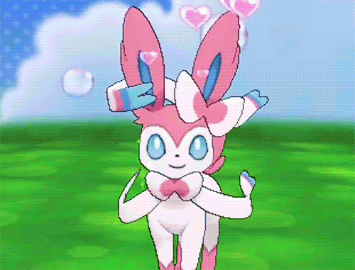 포켓몬스터 이브이 진화체 중 제일 러블리한 님피아~ .jpgif | 인스티즈