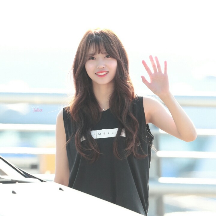 러블리즈 미주 움짤 & 겨드랑이 | 인스티즈