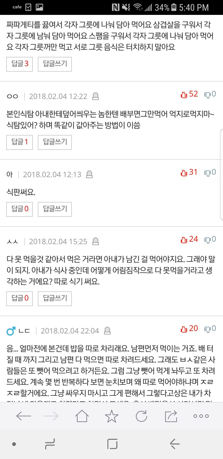 이게 식탐이 아닌가요? (남편) | 인스티즈