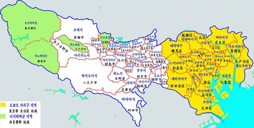 서울보다 3배 넓다는 일본 도쿄 | 인스티즈