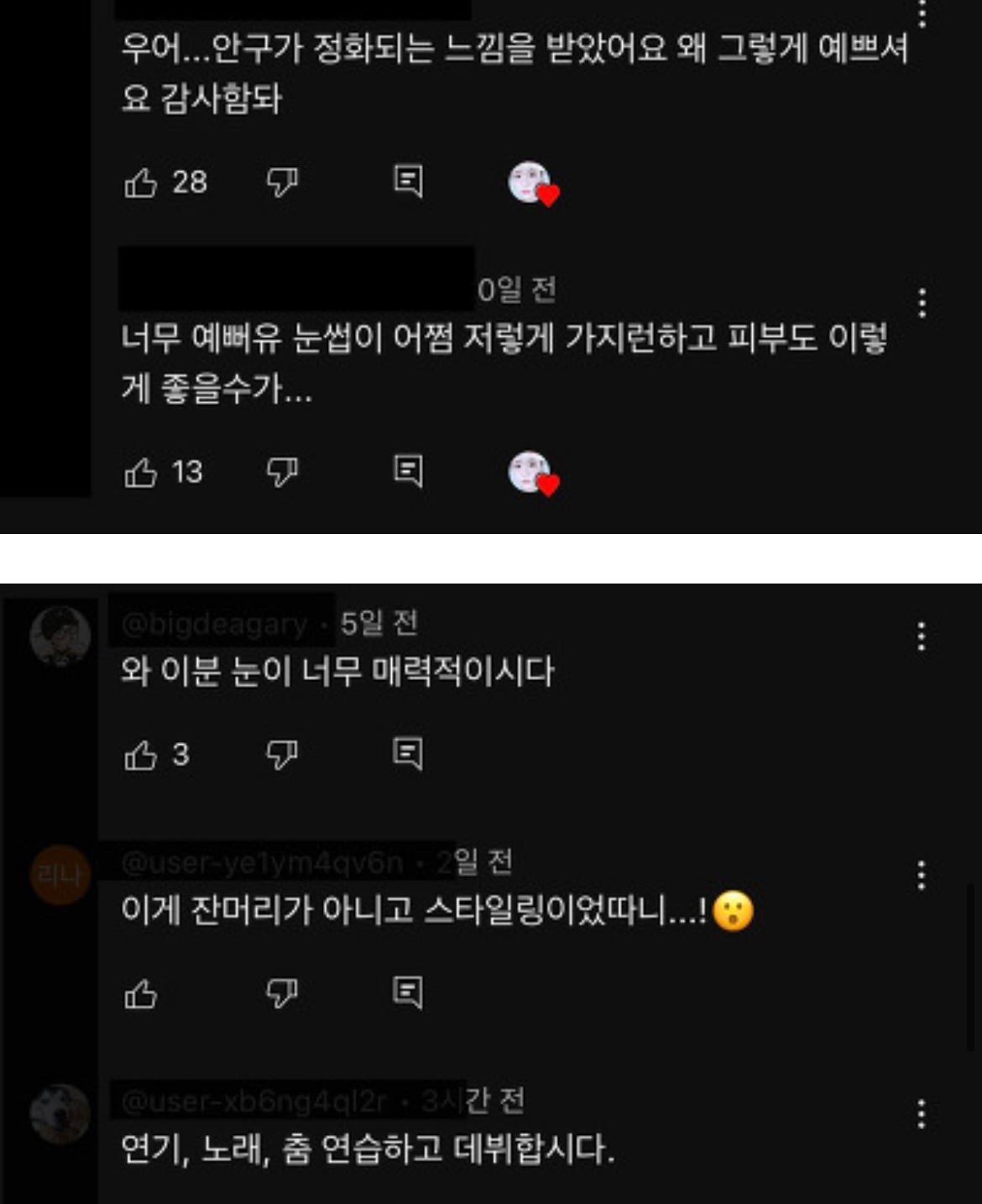 얼평이 숨쉬듯 나오는 한국인 댓글들 | 인스티즈