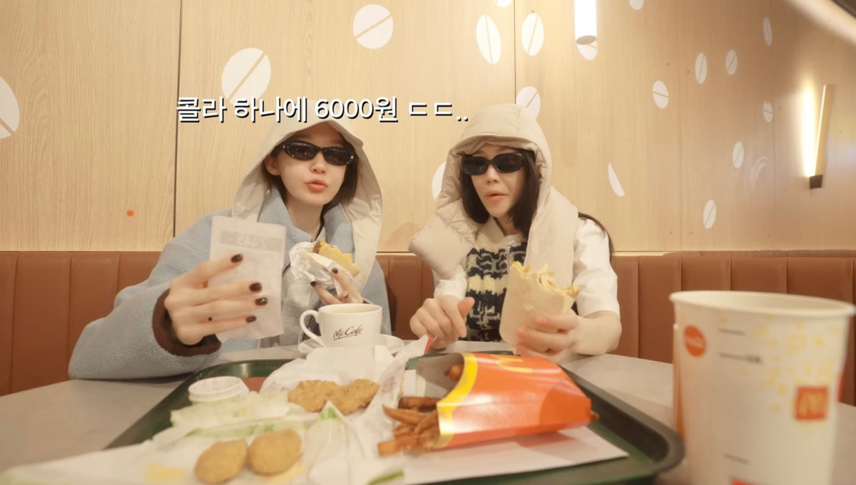 강민경 브이로그에 나온 맥도날드로 체감하는 노르웨이 물가 | 인스티즈
