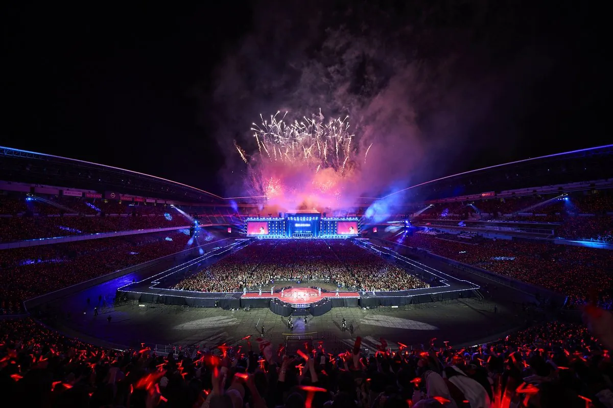 지난 주말 K-POP 공연에 40만명 몰렸다는 일본  | 인스티즈