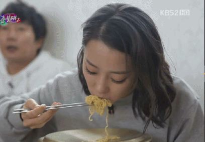 라면먹는 고우리..gif | 인스티즈