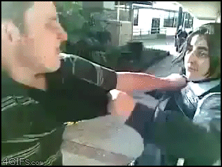 여자 때리는 남자들 .gif | 인스티즈