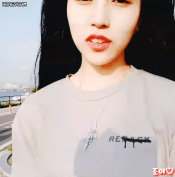 오늘자 한강간 짱예 트와이스 미나.gif | 인스티즈