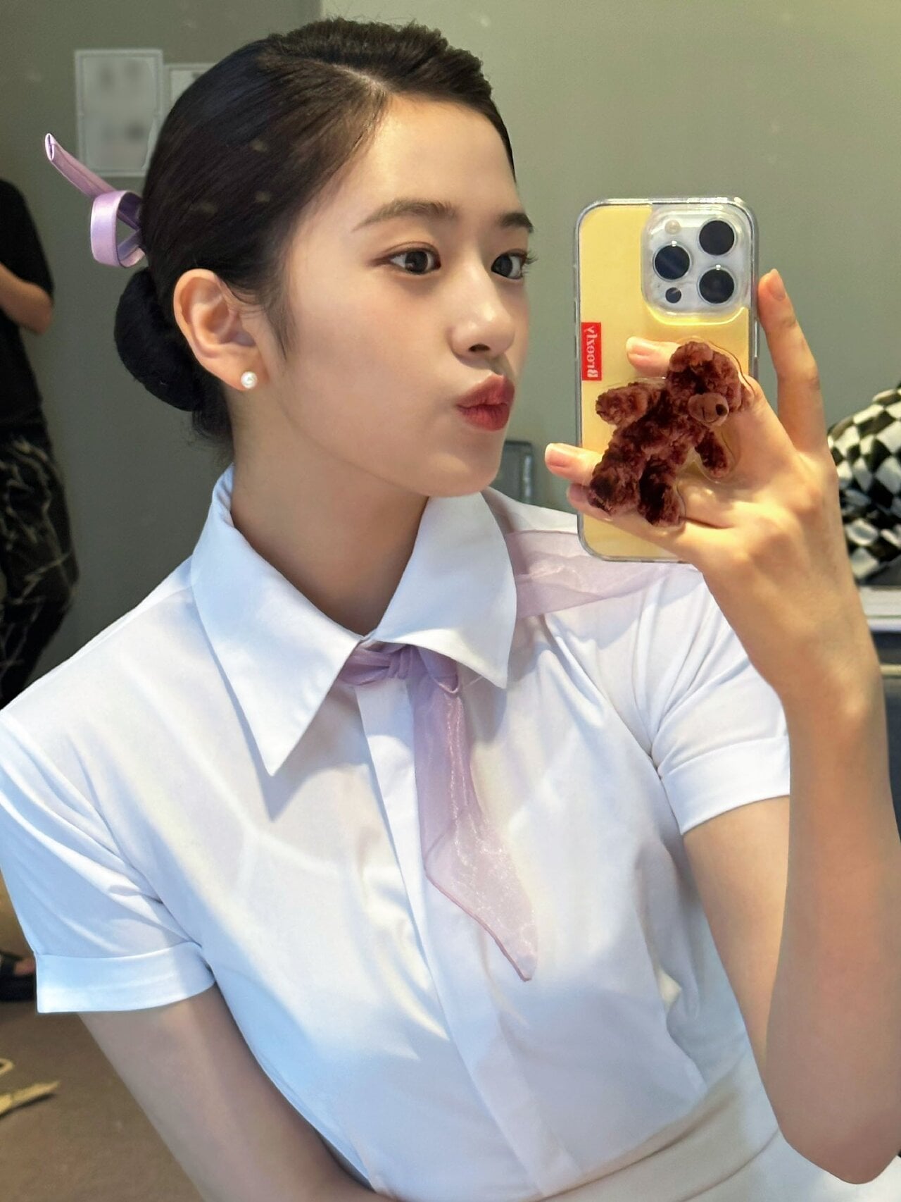 크라임씬 안비행 승무원 머리 하고 후회했다는 안유진.jpgif | 인스티즈