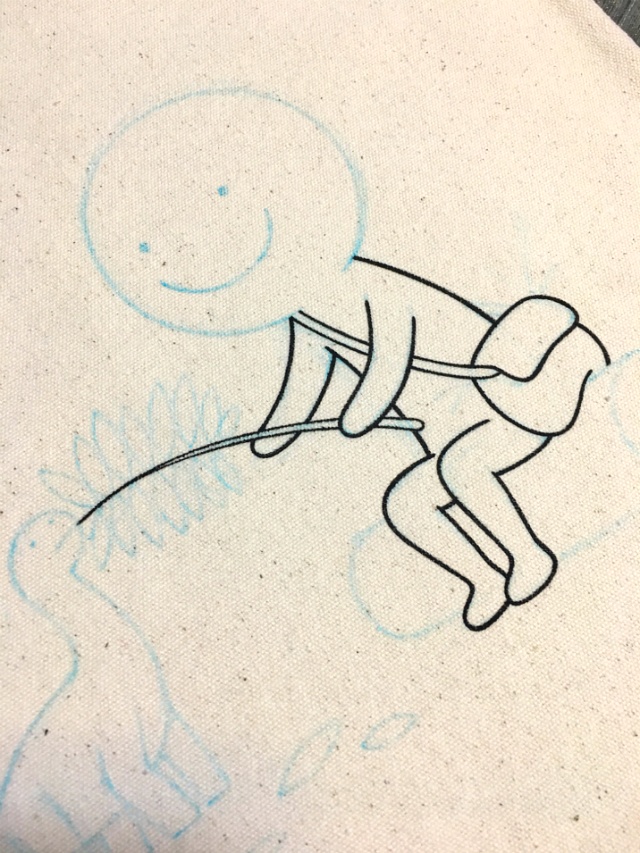 에코백에 그림 그리기 14번째 + 그리는 방법을 알아보자.. | 인스티즈