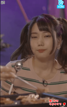 [다이아] 170511 V앱 주은 스페셜 GIF | 인스티즈