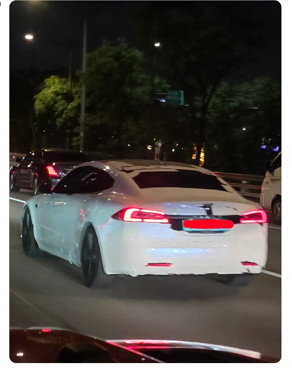 테슬라 셀프 랩핑 한 차주...jpg | 인스티즈