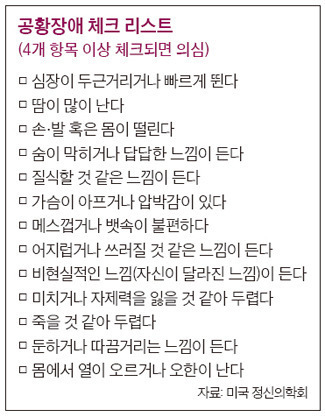 공황장애 체크 리스트 | 인스티즈