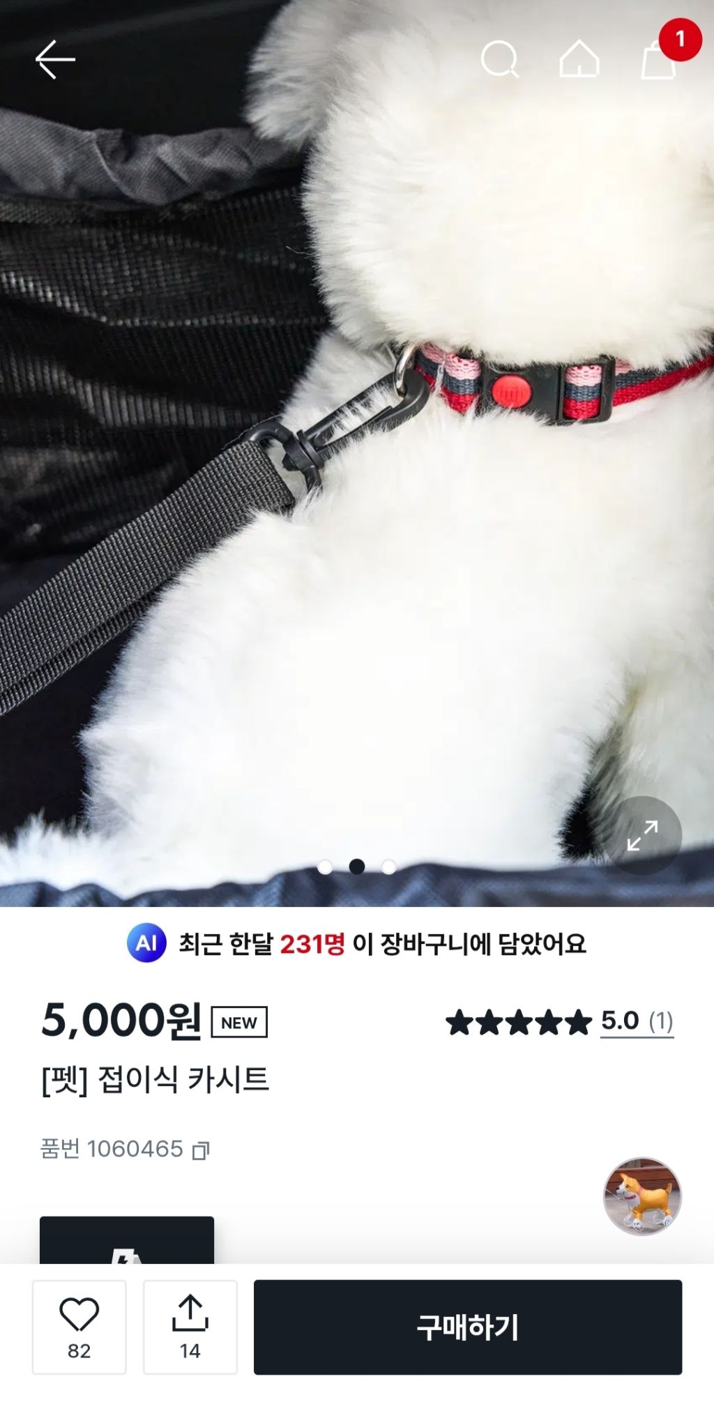 반려동물 카시트 낸 다이소 | 인스티즈