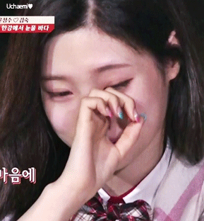 ioi 정채연의 눈물 .jpgif | 인스티즈