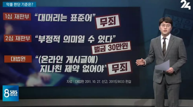 기분 나빠도 처벌안되는 단어 | 인스티즈