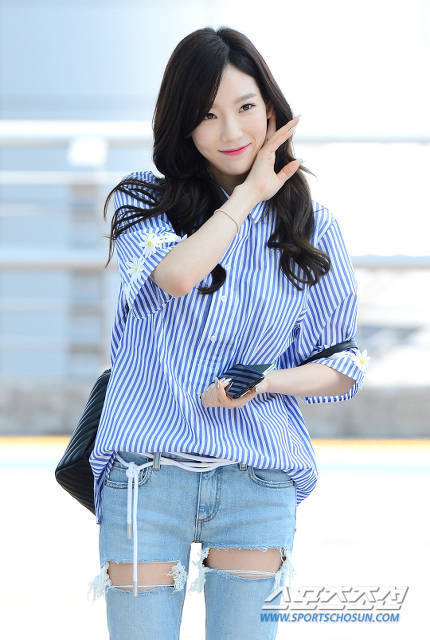 오늘자 태연 | 인스티즈