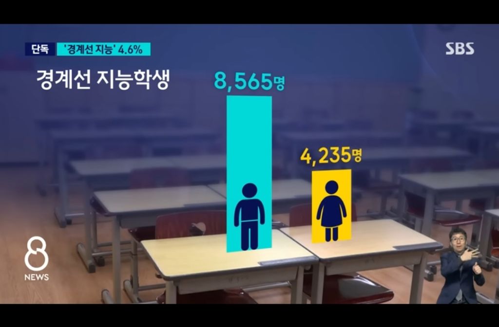 경계선 지능학생 여 남 비율 | 인스티즈