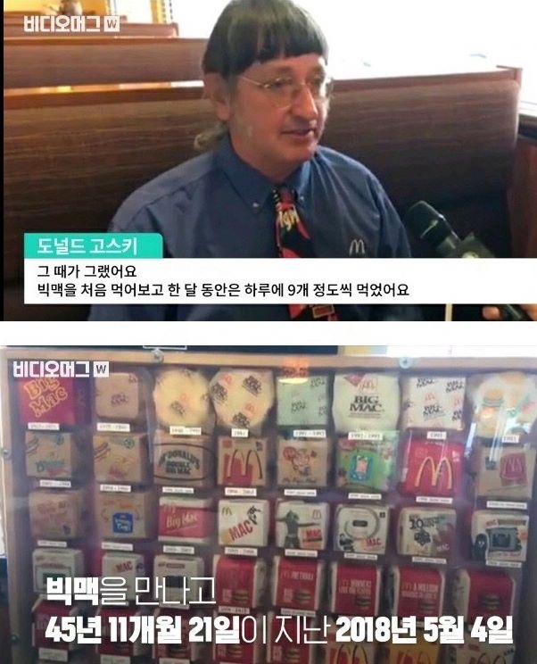 세계에서 빅맥을 가장 많이 먹은 사람 | 인스티즈