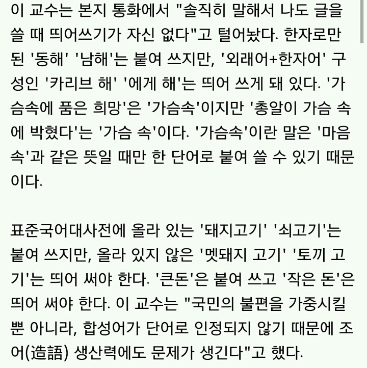 한국어 문법에서 가장 어려운 부분 | 인스티즈