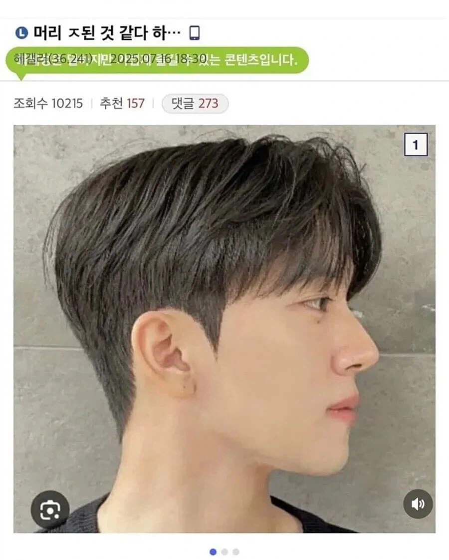 머리 망한 것 같다.jpg | 인스티즈