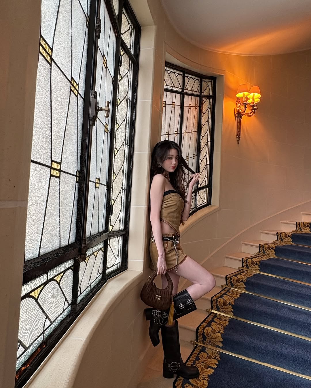 그냥 소소하게 이뻤던 카우걸 장원영.jpgif | 인스티즈