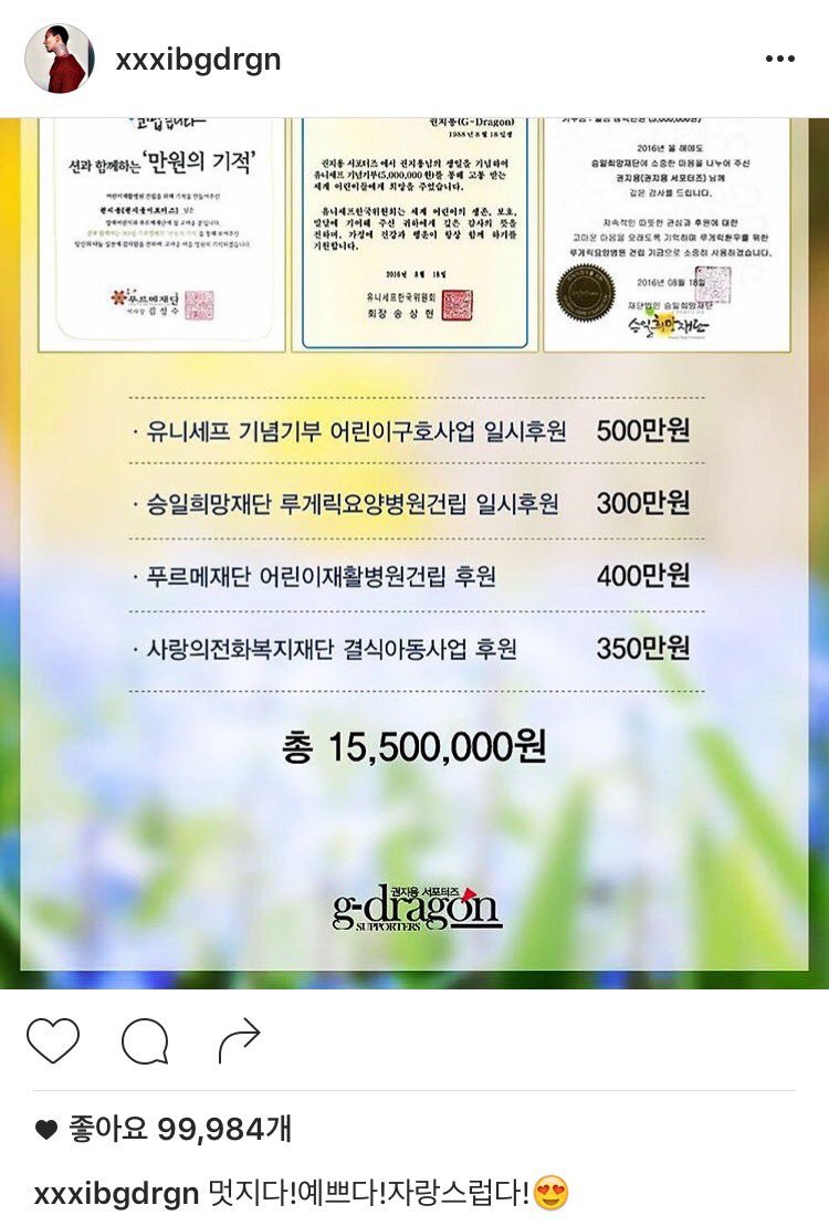 지드래곤이 받은 어마어마한 선물들과 지드래곤 반응.jpg | 인스티즈