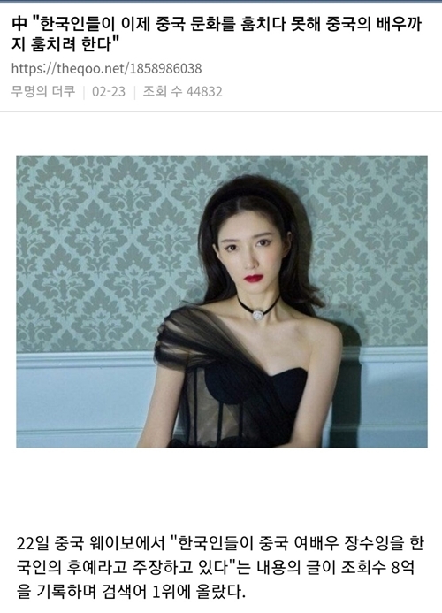 한국에 집착하다못해 미쳐버린 중국 근황 | 인스티즈
