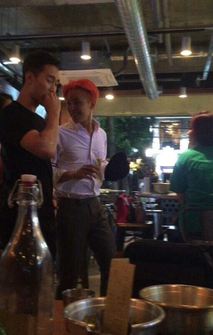 홍대 삼거리 푸줏간 yg 회식.jpg (홍대 자주 오는 지디) | 인스티즈