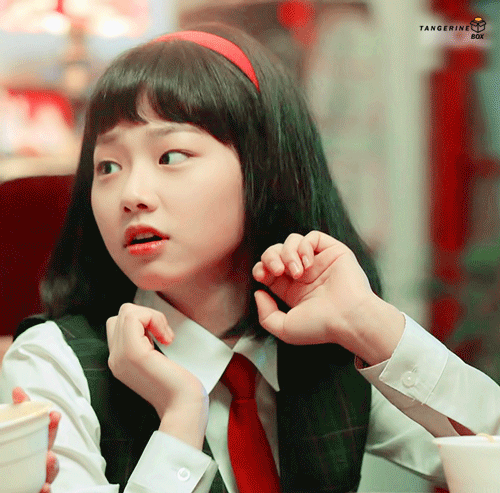 중학생 연기하는 강미나.gif | 인스티즈