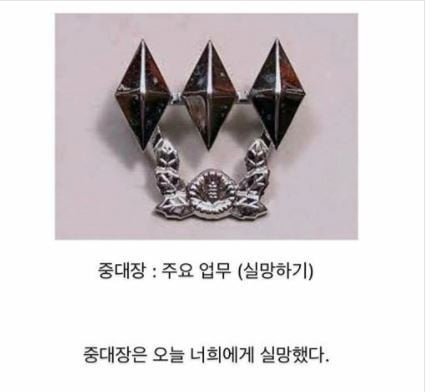 중대장의 주요업무 | 인스티즈
