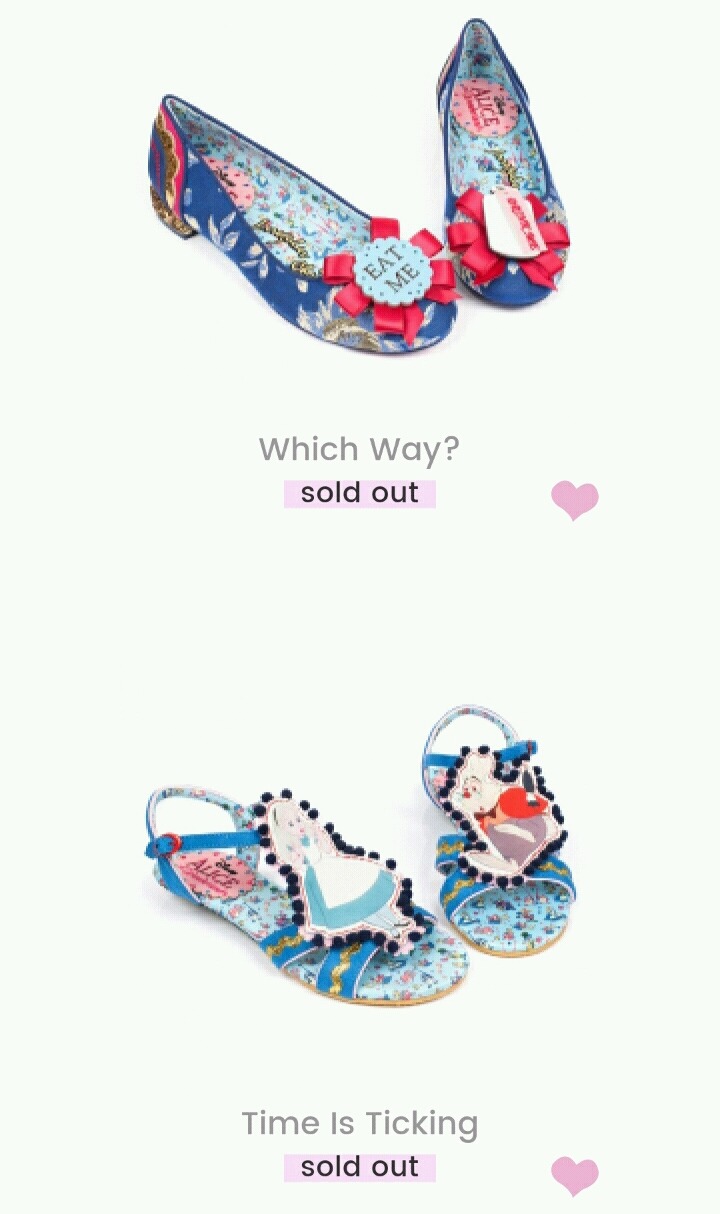 덕후들 환장한다는 디즈니 앨리스 구두들.shoes | 인스티즈
