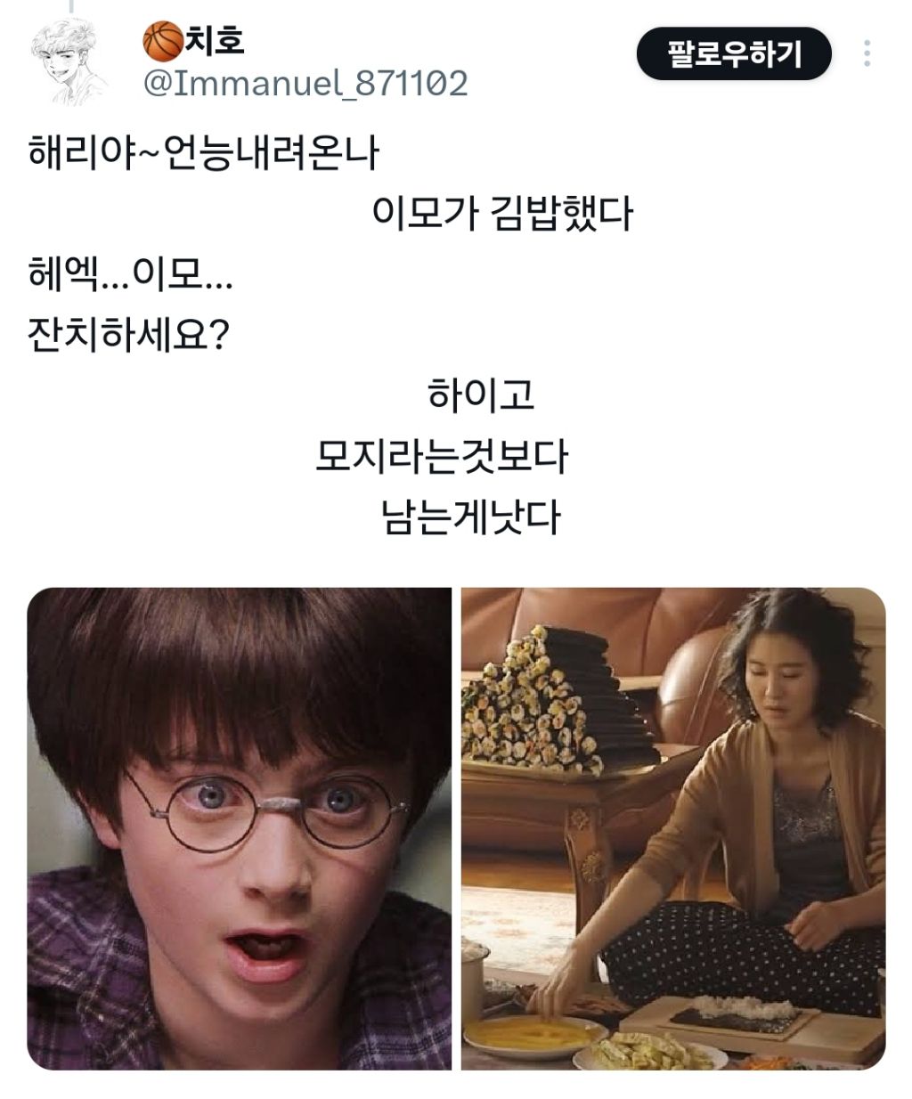 해리포터 이모부가 성동일이었다면 | 인스티즈