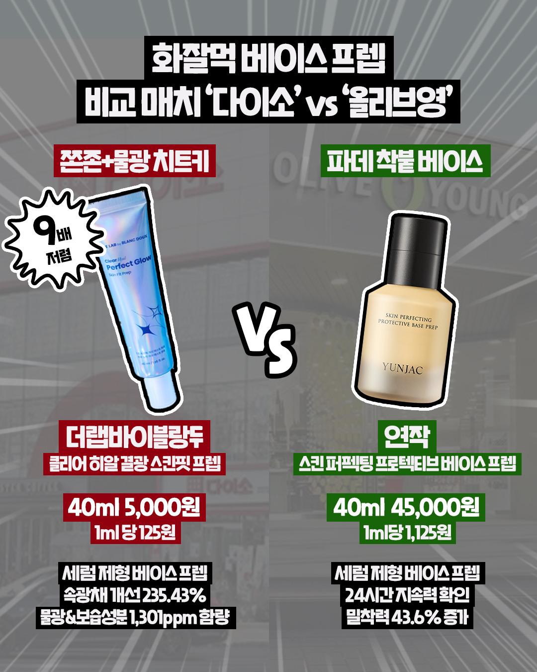 다이소/올리브영에서 파는 비슷한 제품들 모음.jpg | 인스티즈