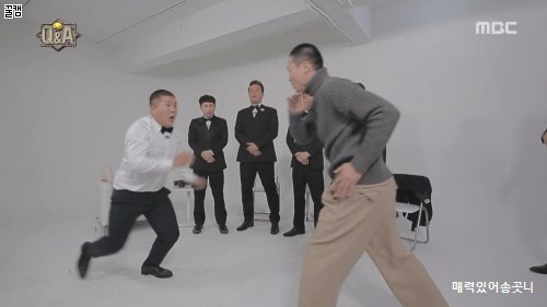 진선규 vs 조세호 카포에라 대결.jpgif | 인스티즈