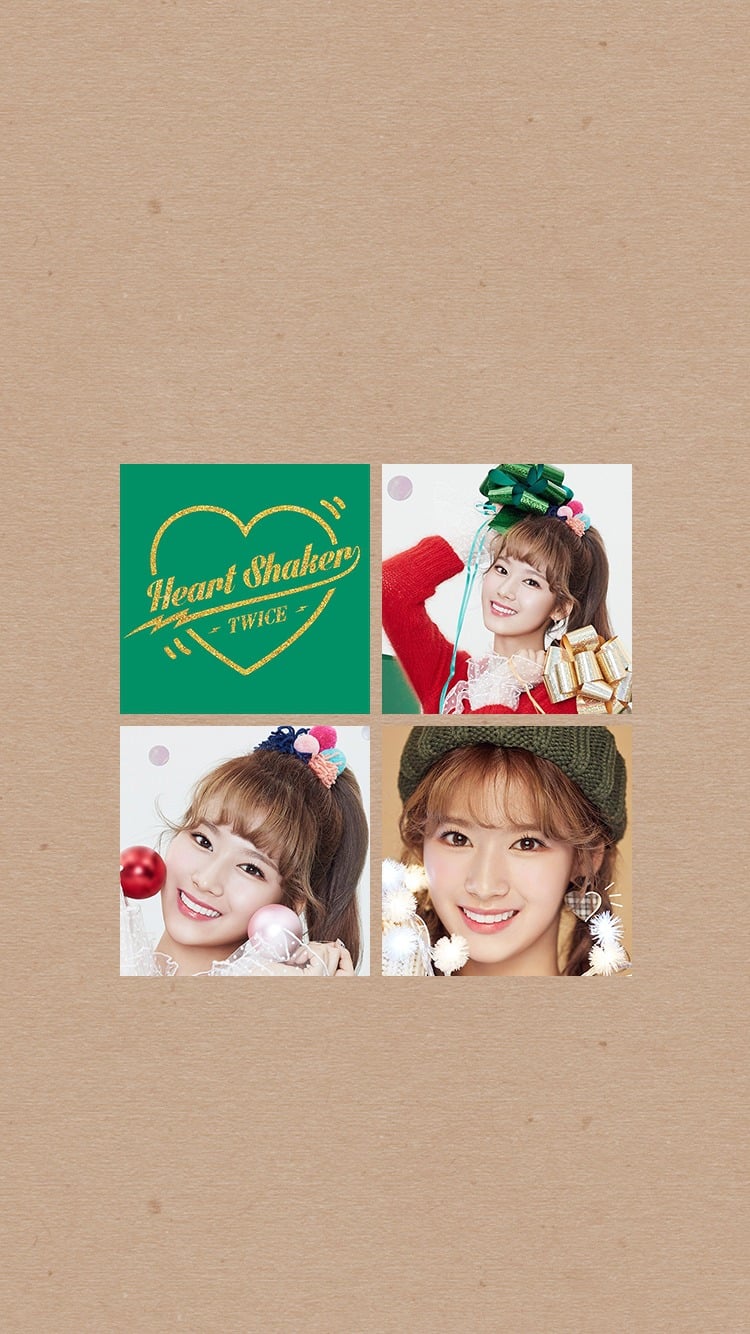 트와이스 미나 사나 모모 Heart Shaker 폰 배경화면 & 잠금화면. png__ | 인스티즈