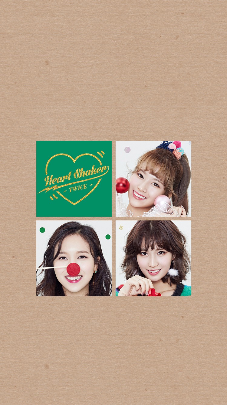 트와이스 미나 사나 모모 Heart Shaker 폰 배경화면 & 잠금화면. png__ | 인스티즈
