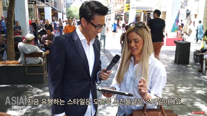 서양인이 투표하는 남자 앞머리 vs 올린 머리 | 인스티즈