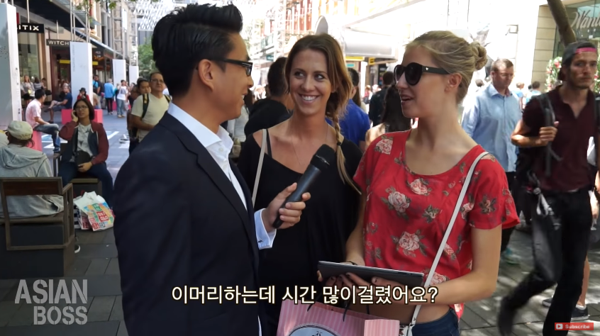 서양인이 투표하는 남자 앞머리 vs 올린 머리 | 인스티즈